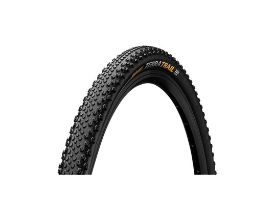 CONTINENTAL Terra Trail ShieldWall Folding tire (35-622) Black/black, PureGrip, PSI max:5,0 (bar), ShieldWall System, Weight:380 g
