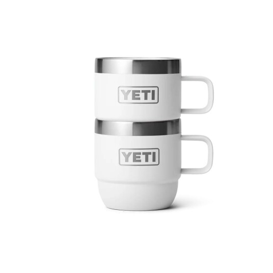 Yeti Rambler Stackable Mugs - 2 Pack - White