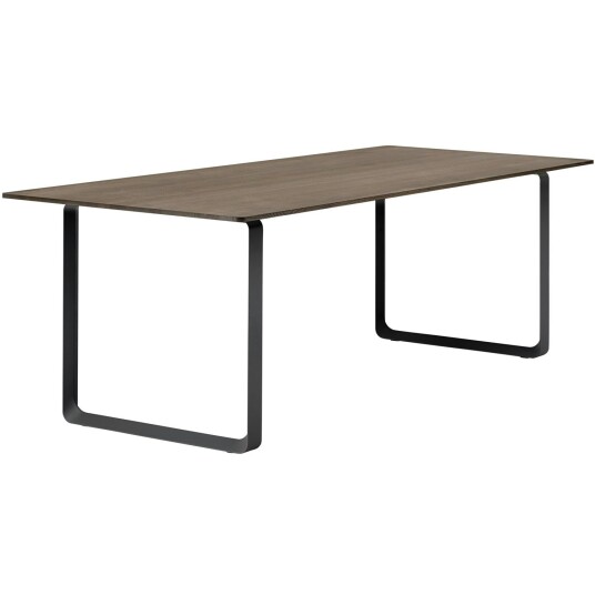 Muuto 70/70 Bord 90x225 cm Massiv Røkt Eik / Sort