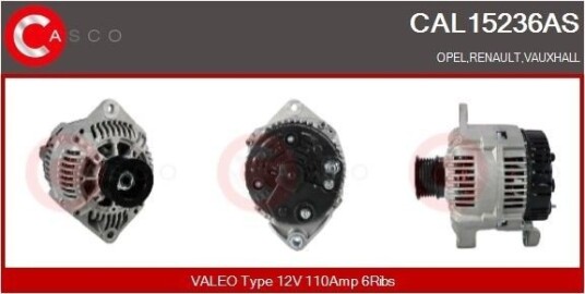 Dynamo CASCO CAL15236AS