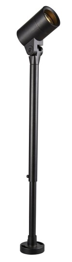 Nordesign Oz K1 justerbar vegglampe utendørs spot IP65 GU10 - Svart Nordesign Oz K1 justerbar vegglampe utendørs spot IP65 GU10 - Svart