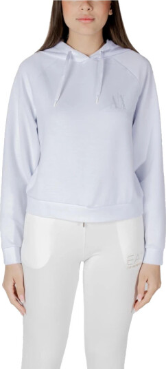 Armani Exchange Dame Gensere & Hettegensere Hvit M,