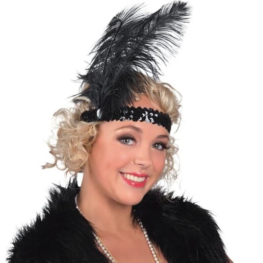 Boland - Headband Flapper Black Boland - Headband Flapper Black