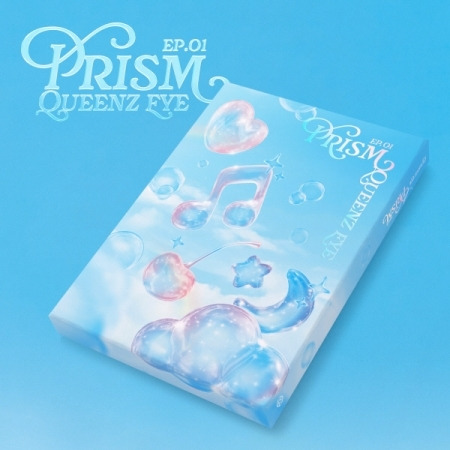 Queenz Eye Prism EP.01 incl. 80pg Photobook, 2 Photocards, Graphic Sticker, Film Photo + Message Card CD