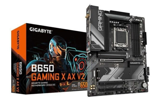 Gigabyte B650 Gaming X AX V2 ATX Hovedkort med DDR5 og Wi-Fi 6E Gigabyte B650 Gaming X AX V2 ATX Hovedkort med DDR5 og Wi-Fi 6E