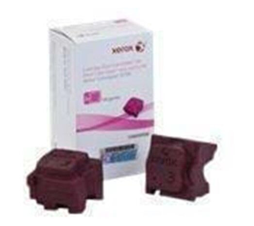 Xerox SOLID INK MAGENTA (2 STICKS) - Smeltevoks Rød