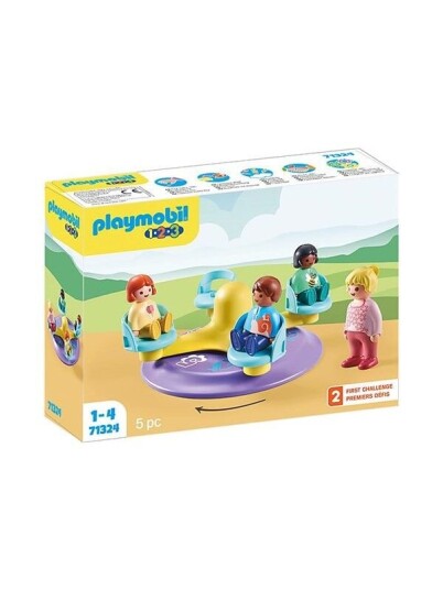 Playmobil 1.2.3 1.2.3. Children's carousel 71324