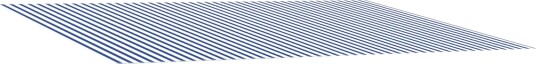 Reserveduk til markise Blå og hvit 400 × 300 cm Polyester
