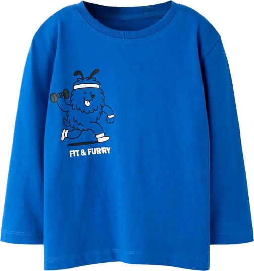 Name It Nmmtiko Ls Nreg Top Blue 110