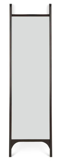 Ethnicraft PI gulvspeil 55 x 190 cm Mørkebrunbeiset mahogny Ethnicraft PI gulvspeil 55 x 190 cm Mørkebrunbeiset mahogny