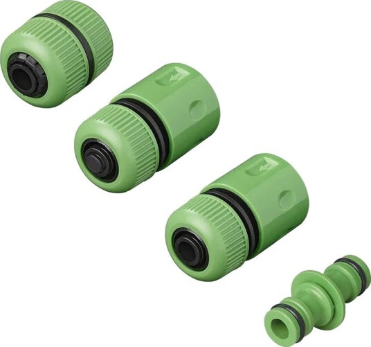 Slangekobling ProPlus grønn 4 deler
