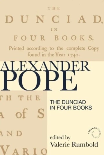 The Dunciad (Revised First Edition) The Dunciad (Revised First Edition)