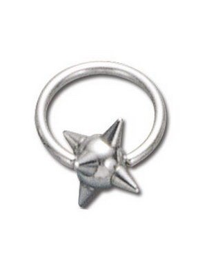 Utgått Massive Silver Spike 1.6 x 12 mm BCR Piercing