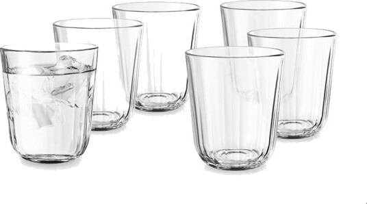 Eva Solo Facet drikkeglass 27 cl 6-pakning Klar Eva Solo Facet drikkeglass 27 cl 6-pakning Klar