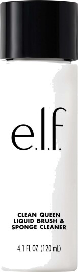 e.l.f. Brush & Sponge Cleaner Clean Queen Liquid 120ml e.l.f. Brush & Sponge Cleaner Clean Queen Liquid 120ml