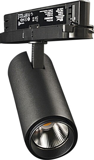 Designlight Tracky P 820B Dali Spotlight 20 W 3000 K Svart Belysning