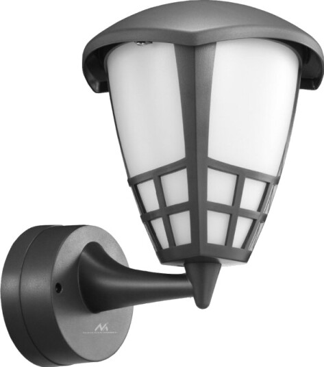 Maclean Mce519 Gr Utendørs Vegglampe 1Xe27 60W Ip65 Grå