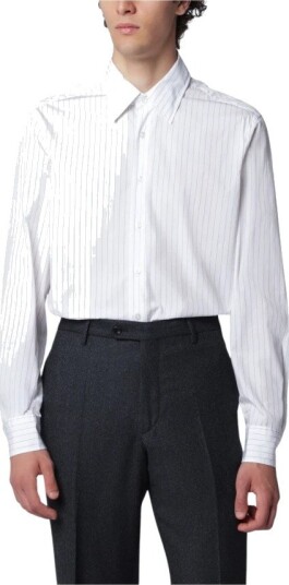 Lardini Herre Skjorter Hvit XL, Lardini Herre Skjorter Hvit XL,