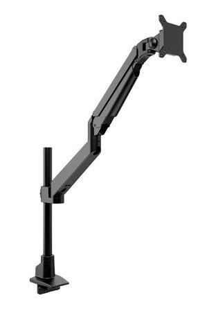 Multibrackets Veggfeste for LCD-skjerm med Gassheis, VESA, Enkel Grunnstang, Svart
