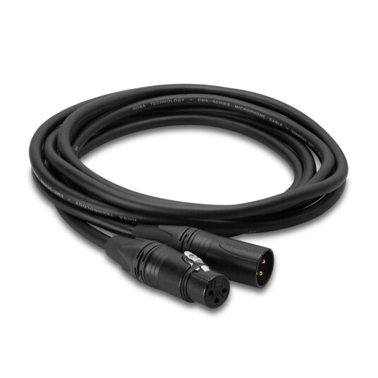 Hosa Edge Microphone Cable Neutrik XLR3F to XLR3M 15 ft Hosa Edge Microphone Cable Neutrik XLR3F to XLR3M 15 ft