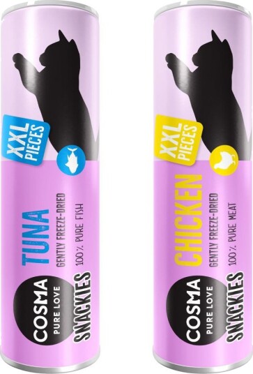 Cosma Snackies Xxl Kylling + Tunfisk 55 G