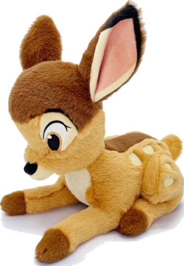 Disney Classic Kosedyr Bambi 25 cm Beige Brun