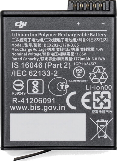 DJI Osmo Action 3 Extreme Batteri 1770mAh for Actionkamera