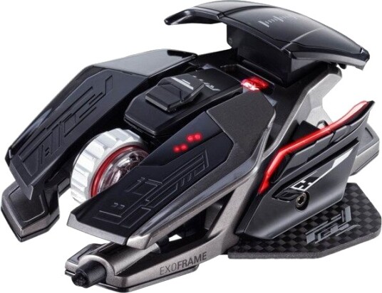 Mad Catz R.A.T. Pro X3 Gamingmus med 16000 DPI, Optisk, Kablet, Svart