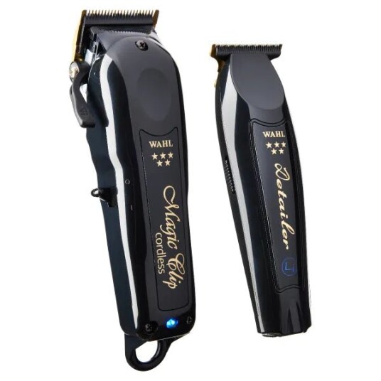 Wahl Magic Clip og Detailer BLACK Duo Pack trådløs Wahl Magic Clip og Detailer BLACK Duo Pack trådløs