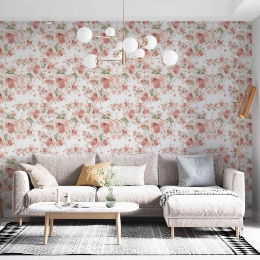 Namly Design Tapet Elegant Blomstrende Blomster WPPRSS2518015777