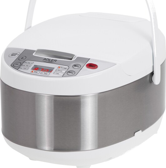 Adler AD 6420 Multikoker 3,25L 700W 6 programmer Hvit Adler AD 6420 Multikoker 3,25L 700W 6 programmer Hvit