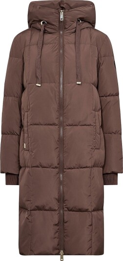 MOS MOSH Dunfrakk mmNova Square Down Coat Brun