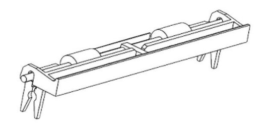 Zebra KIT EXIT GUIDE ASM TTP/KR CPNT