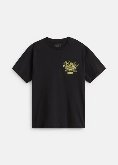 Vans By Scratched Records Tee Black S T Shirts