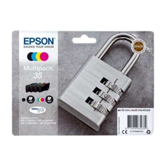 Epson 35 Multipack - Blekkpatron Blå