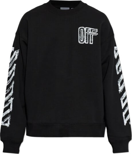Off White Herre Gensere & Hettegensere Svart 2XL,