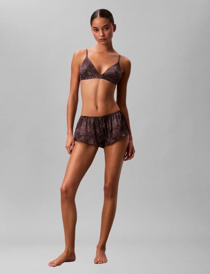 Calvin Klein Unlined Triangle Multi/patterned S