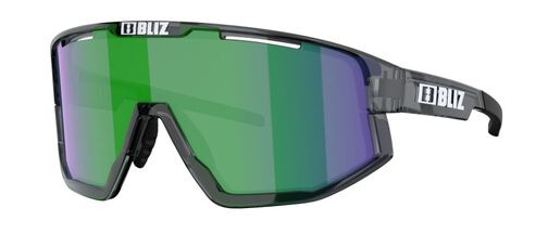 Bliz Fusion Small Crystal Black, Brown w Green Multi