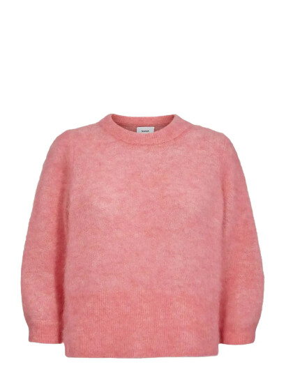 Nümph Nusuri Brushed Ss Pullover - Pink - XL Nümph Nusuri Brushed Ss Pullover - Pink - XL