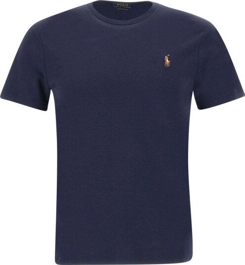 Ralph Lauren T-Shirt Ss Pima French Navy