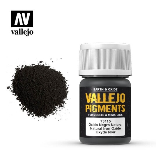 Vallejo Pigments Natural Iron Oxide 35ml