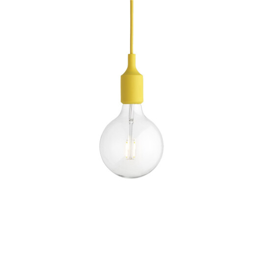 MUUTO E27 takpendellampe - gul