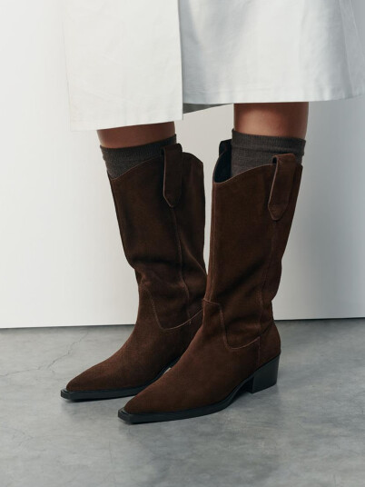 Vagabond Kelsey Suede Boot Brun 39