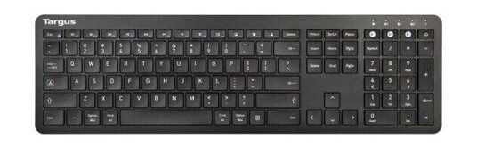 Targus Full-Size Multi-Device - Tastatur - Nordisk - Svart