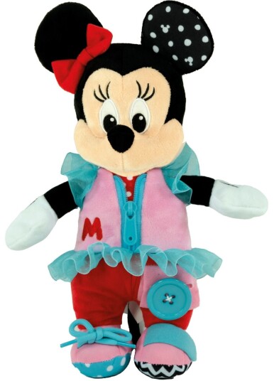 Clementoni Montessori Baby Minnie Plysdukke 18+Måneder