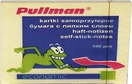 Pullman Selvklebende Lappesedler 75X100 Pullman P0022 Gul 100 Stk Pullman Selvklebende Lappesedler 75X100 Pullman P0022 Gul 100 Stk