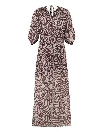 Dante6 Dante6 Rosafiere Printed Maxi Dress Brown 40 Dante6 Dante6 Rosafiere Printed Maxi Dress Brown 40