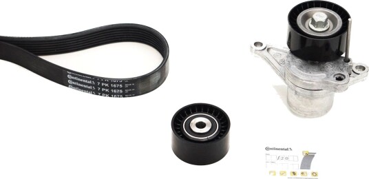 CONTITECH 7PK1675K2 Kileremsett