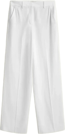 Gant Tailored Fluid Crepe Pants White 44