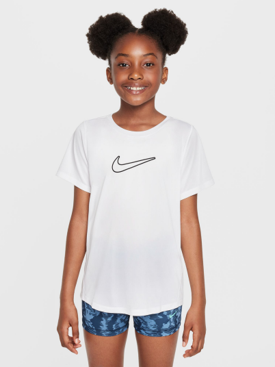 Nike One Fitted Tee Hvit XS